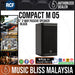 RCF COMPACT M 05 5" 2-Way Passive Speaker - Black - Music Bliss Malaysia