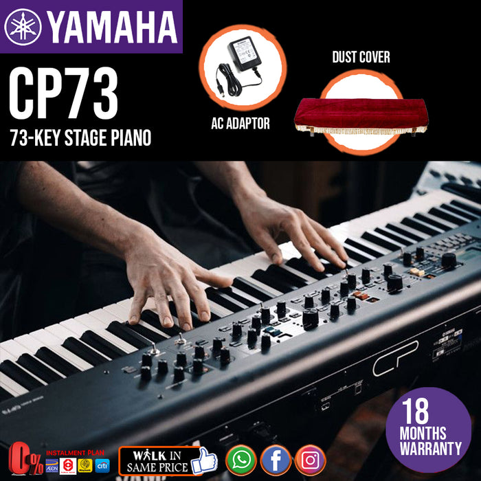 Yamaha CP73 73-key Stage Piano with Dust Cover (CP 73 / CP-73) *Crazy Sales Promotion* - Music Bliss Malaysia