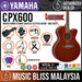 Yamaha CPX600 Medium Jumbo Cutaway Acoustic-Electric Guitar - Root Beer - Music Bliss Malaysia
