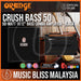 Orange Crush Bass 50 1x12 50W Bass Combo Amplifier - Black - Music Bliss Malaysia