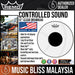 Remo Controlled Sound Clear Drumhead - 12" - with Black Dot (CS-0312-10 CS031210 CS 0312 10) - Music Bliss Malaysia