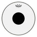 Remo Controlled Sound Clear Drumhead - 13" - with Black Dot (CS-0313-10 CS031310 CS 0313 10) - Music Bliss Malaysia