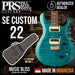 PRS SE Custom 22 Electric Guitar with Bag - Sapphire [ Made in Indonesia ] - Music Bliss Malaysia