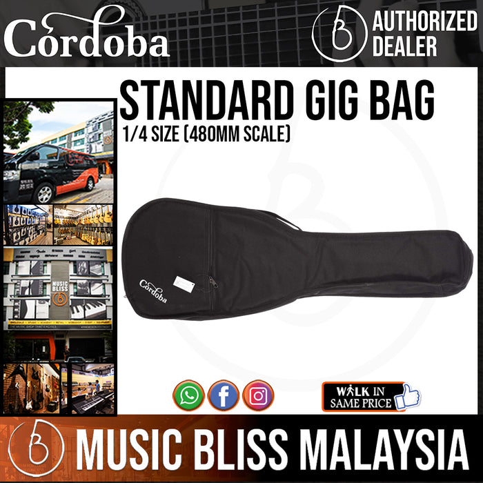 Cordoba Standard Gig Bag 1/4 Size (480mm scale) - Music Bliss Malaysia