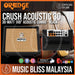 Orange Crush Acoustic 30 30-watt 1x8" Acoustic Combo - Black - Music Bliss Malaysia