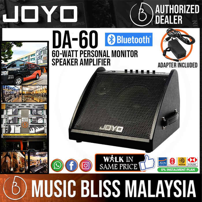 Joyo DA-60 60W Electronic Drum Amplifier with Bluetooth - Music Bliss Malaysia