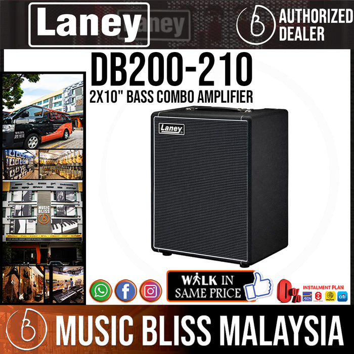 Laney DB200-210 2x10" Bass Combo Amplifier - Music Bliss Malaysia