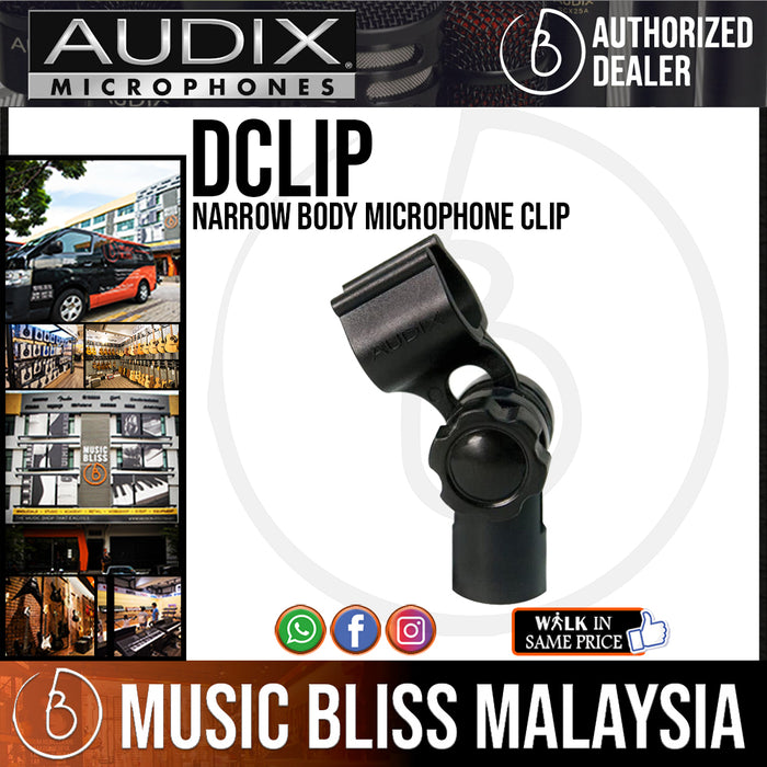 Audix DCLIP Narrow Body Microphone Clip - Music Bliss Malaysia