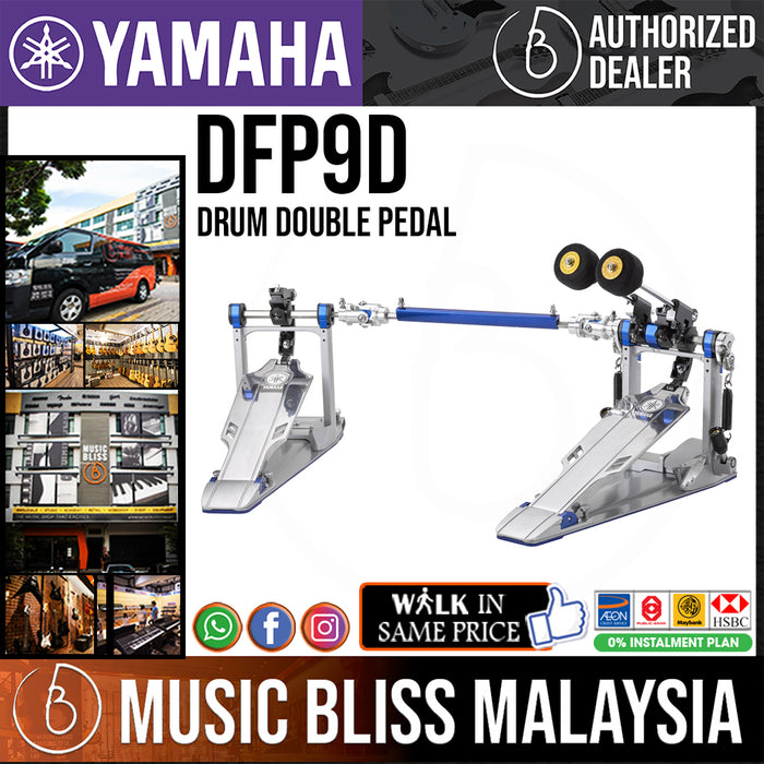 Yamaha DFP-9D FP 9 Series Direct Drive Double Bass Drum Pedal - Music Bliss Malaysia