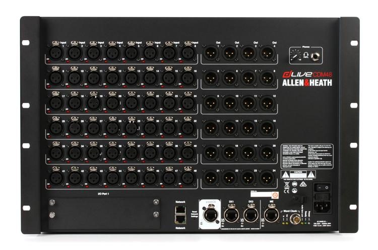 Allen & Heath dLive MixRack CDM48 (CDM-48) - Music Bliss Malaysia