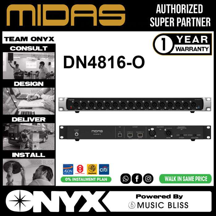Midas DN4816-O Stage Connect Interface | Music Bliss Malaysia