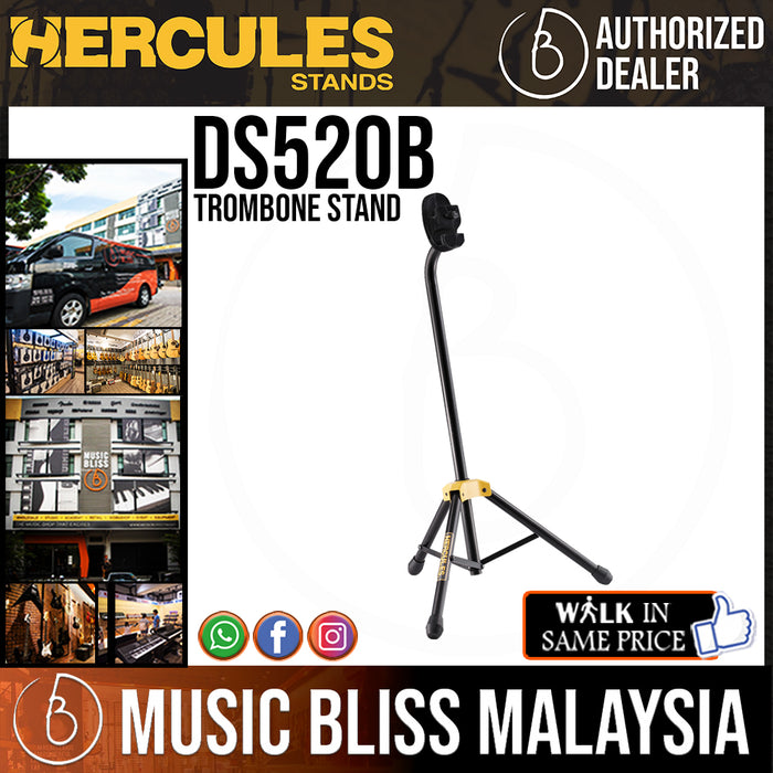 Hercules DS520B Trombone Stand - Music Bliss Malaysia