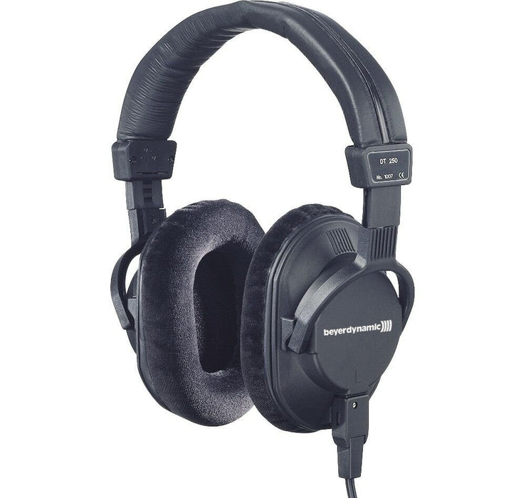 Beyerdynamic DT 250 80 Ohm Lightweight Closed Dynamic Headphone for Broadcast and Recording & Intercom Applications (DT-250) (DT250) *Crazy Sales Promotion* - Music Bliss Malaysia