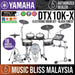 Yamaha DTX10K-X Electronic Drum Set - Black Forest - Music Bliss Malaysia
