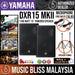 Yamaha DXR15 mkII 1100-Watt 15 inch Powered Speaker with FREE Speaker Stands and Cables - Pair (DXR-15/DXR 15) *Crazy Sales Promotion* - Music Bliss Malaysia