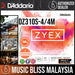 D’Addario Zyex Violin String Set with Silver D, 4/4 Scale, Medium Tension (DZ310S 4/4M) - Music Bliss Malaysia