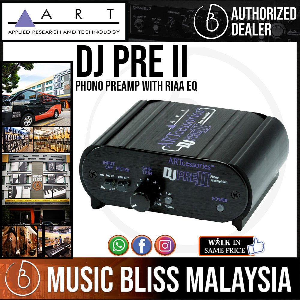 ARTcessories DJ PRE II Phono Preamplifier - Platenspelers