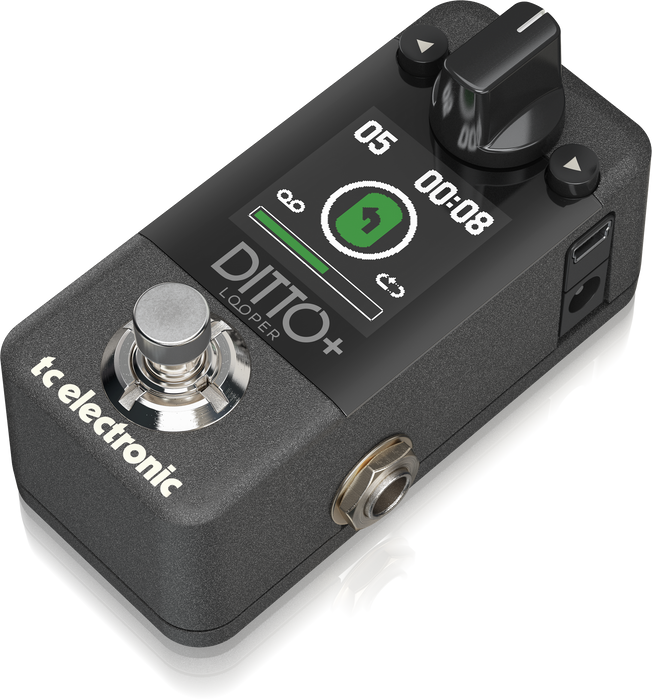 TC Electronic Ditto+ Looper Pedal (Ditto Plus) *Crazy Sales Promotion* - Music Bliss Malaysia