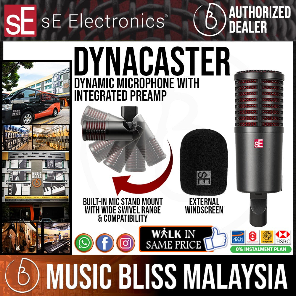 sE Electronics DynaCaster DCM8 Dynamic Microphone | Music Bliss