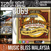 Ernie Ball 2069 Earthwood 80/20 Bronze Folk Nylon Ball End Acoustic Guitar Strings (28-42) - Music Bliss Malaysia