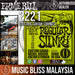 Ernie Ball 2221 Regular Slinky Nickel Wound Electric Guitar Strings (10-46) - Music Bliss Malaysia