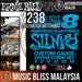 Ernie Ball 2238 Extra Slinky RPS Nickel Wound Electric Guitar Strings (8-38) - Music Bliss Malaysia