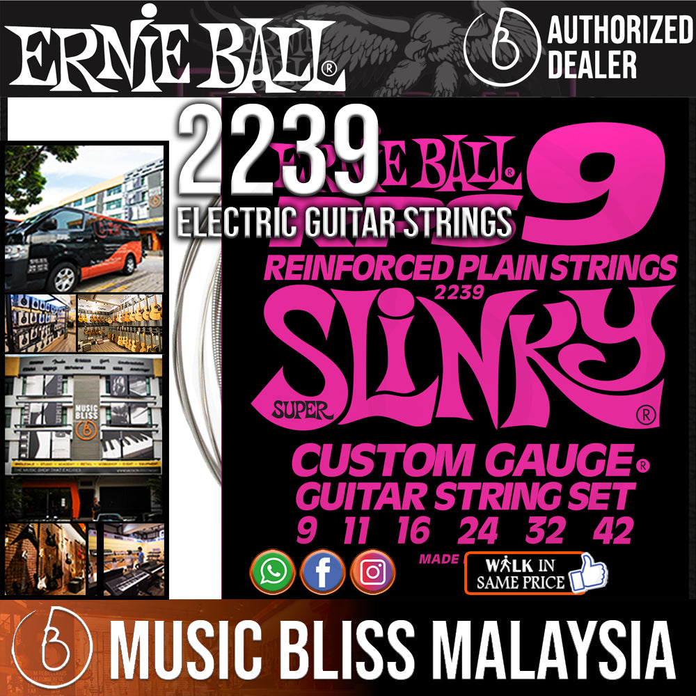 Ernie Ball 2239 Super Slinky RPS Nickel Wound Electric Guitar