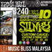 Ernie Ball 2240 Regular Slinky RPS Nickel Wound Electric Guitar Strings (10-46) - Music Bliss Malaysia