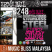 Ernie Ball 2248 Super Slinky Stainless Steel Wound Electric Guitar Strings (9-42) - Music Bliss Malaysia