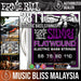 Ernie Ball 2811 Power Slinky Flatwound Electric Bass Strings (55-110) - Music Bliss Malaysia