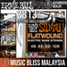 Ernie Ball 2813 Hybrid Slinky Flatwound Electric Bass Strings (45-105) - Music Bliss Malaysia