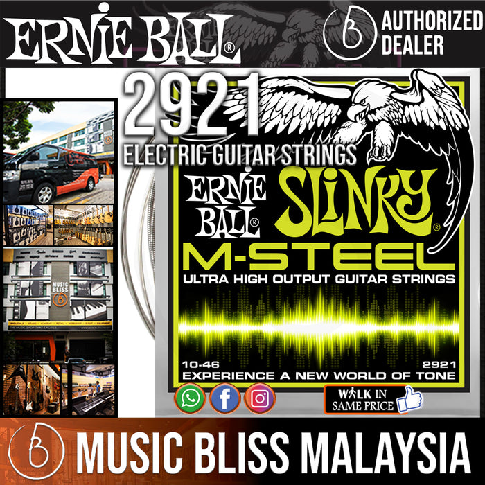 Ernie Ball 2921 Regular Slinky M Steel Electric Guitar Strings 10