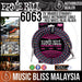 Ernie Ball 6063 25 Feet Braided Straight/Angle Instrument Cable - Red/White/Blue/Black (P06063) - Music Bliss Malaysia