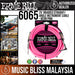Ernie Ball 6065 25 Feet Braided Straight/Angle Instrument Cable - Neon Pink (P06065) - Music Bliss Malaysia