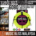 Ernie Ball 6080 10' Braided Cable Straight / Angle Instrument Cable - Neon Yellow (P06080) - Music Bliss Malaysia
