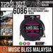 Ernie Ball 6086 18' Braided Straight / Angle Instrument Cable -  Black (P06086) - Music Bliss Malaysia
