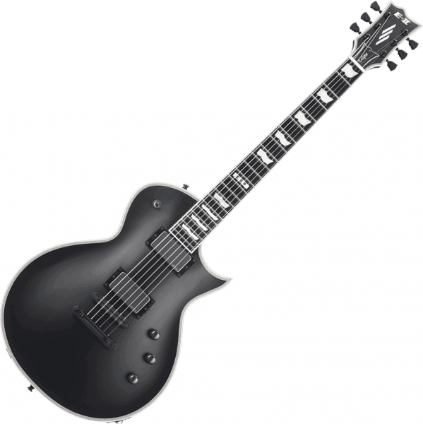 ESP E-II EC Eclipse EMG - Black Satin [Made in Japan] - Music Bliss Malaysia