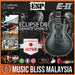 ESP E-II Eclipse DB with Hardshell Case - Granite Sparkle [Made in Japan] - Music Bliss Malaysia