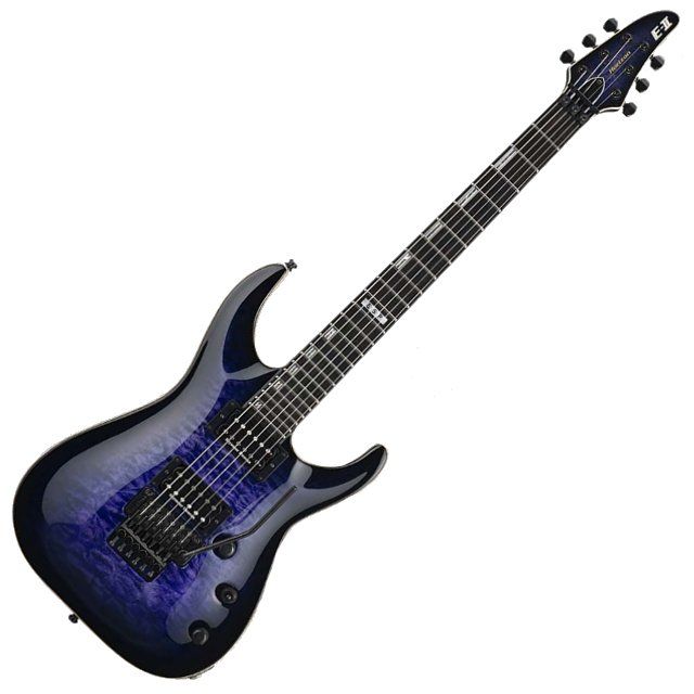 ESP E-II Horizon FR - Quilt Maple Top - Reindeer Blue [Made in Japan] - Music Bliss Malaysia