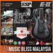 ESP E-II Horizon-III FR with Hardcase - See Thru Black Sunburst [Made in Japan] - Music Bliss Malaysia