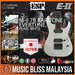 ESP E-II M-II 7B Baritone Evertune with Hardshell Case - Pearl White [Made in Japan] - Music Bliss Malaysia