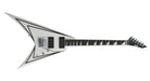 ESP E-II SV - Snow White with Black Stripes [Made in Japan] - Music Bliss Malaysia