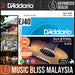 D'Addario EJ40 Silk and Steel Folk Acoustic Guitar Strings - .011-.047 - Music Bliss Malaysia