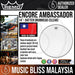 Remo Encore Ambassador Batter Drumhead - 14" - Clear (EN-0314-BA EN0314BA EN 0314 BA) - Music Bliss Malaysia