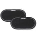 Evans EQPB2 Double Bass Drum Patch (pair) - Black Nylon - Music Bliss Malaysia