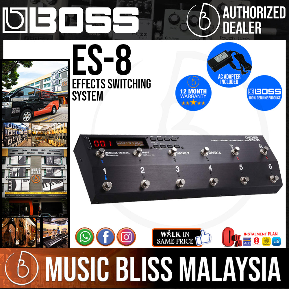 Boss ES-8 Effects Switching System | Music Bliss Malaysia