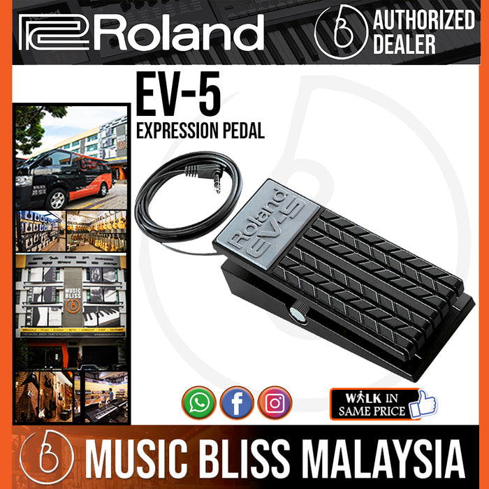 Roland EV-5 Expression Pedal (EV5) - Music Bliss Malaysia