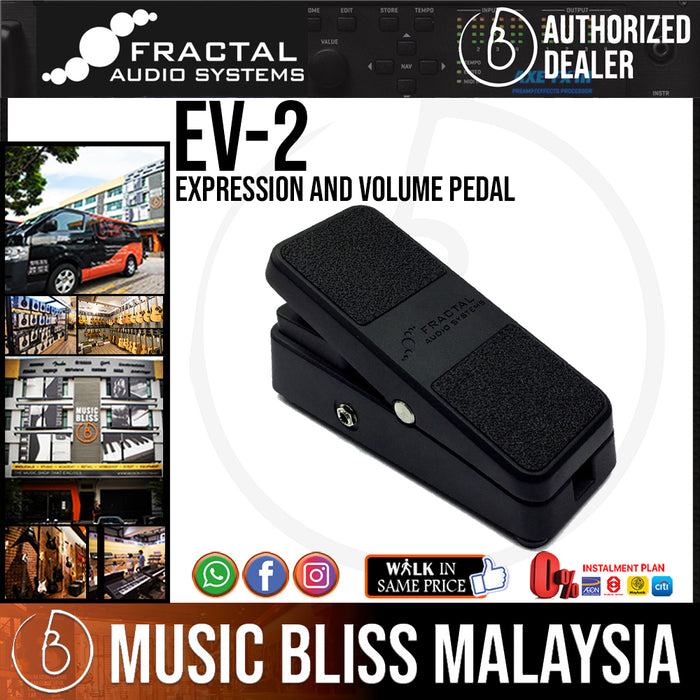 Fractal Audio EV-2 Expression and Volume Pedal (EV2) - Music Bliss Malaysia