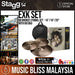 Stagg EXK SET B8 Bronze Cymbal Set - 14"/16"/20" with Gig Bag - Music Bliss Malaysia