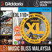 D’Addario EXL110+ Nickel Wound Electric Strings - .010.5-.048 Regular Light Plus - Music Bliss Malaysia